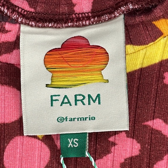 Farm Rio Toucanissimo Long Sleeve Stretch Cotton Body Suit - Picture 6 of 10